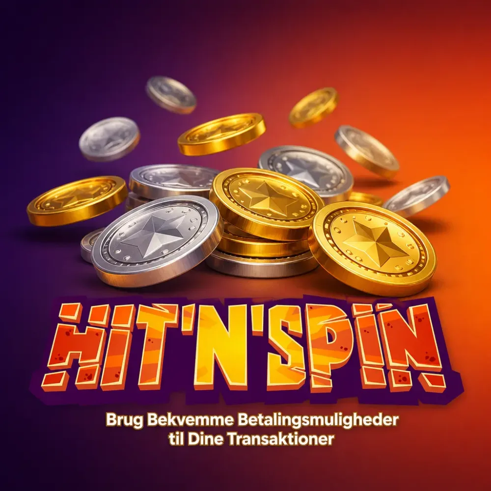 Betalingsmuligheder hos HitnSpin til indbetaling i kroner