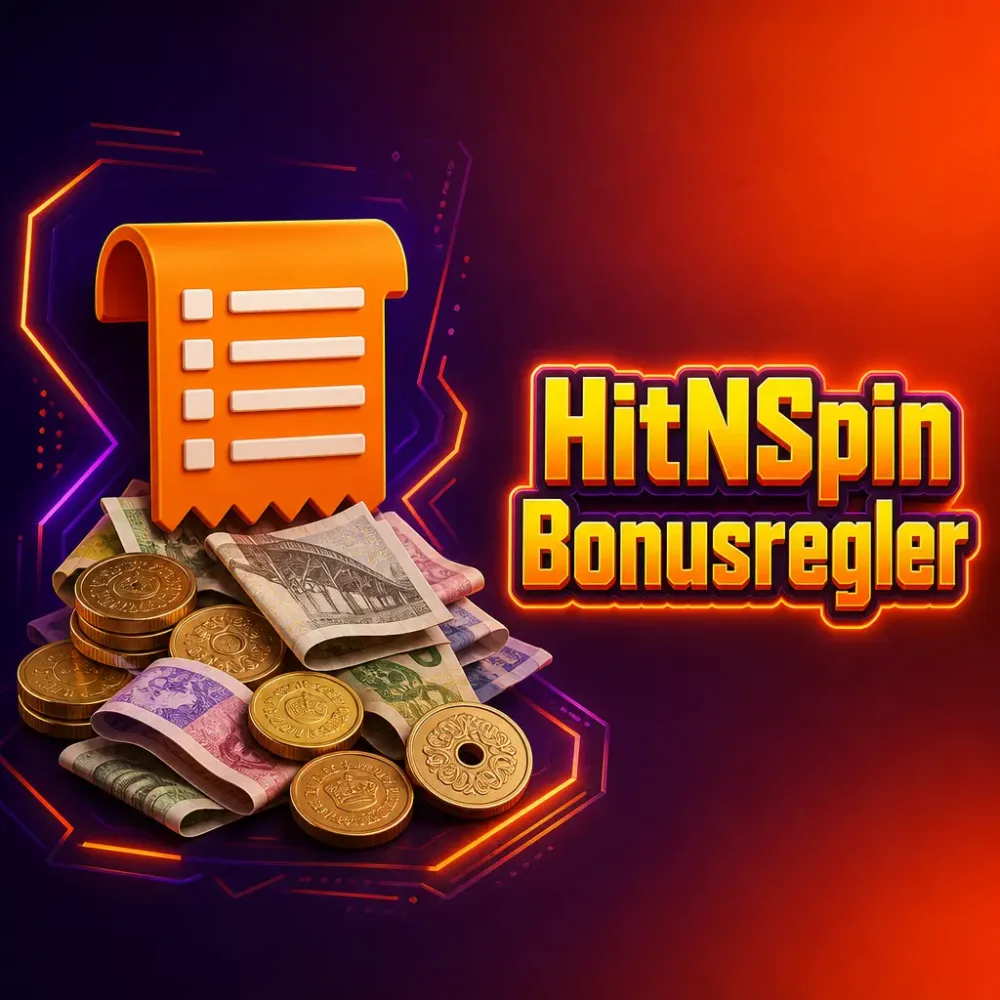 Bonusregler hos HitnSpin med omsaetningskrav og betingelser